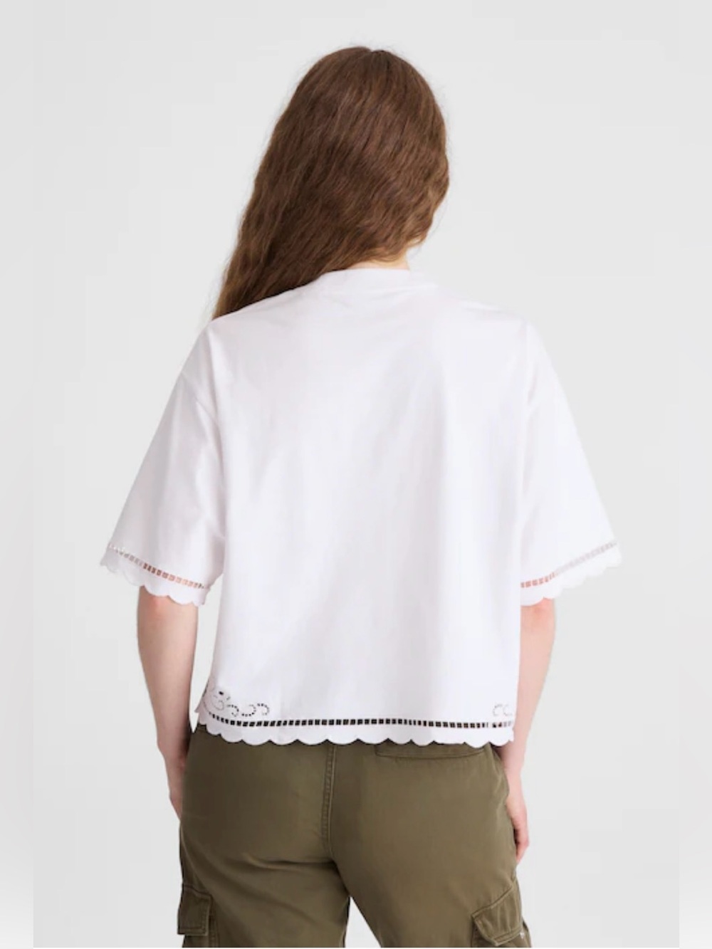 Madewell The Boxy Crop Tee - Picture 3 of 4